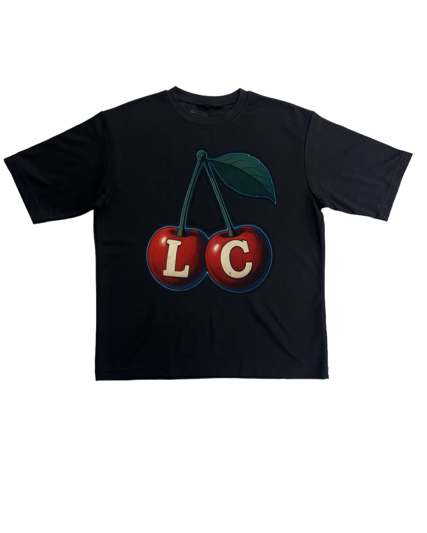 CHERRY TEE BLACK