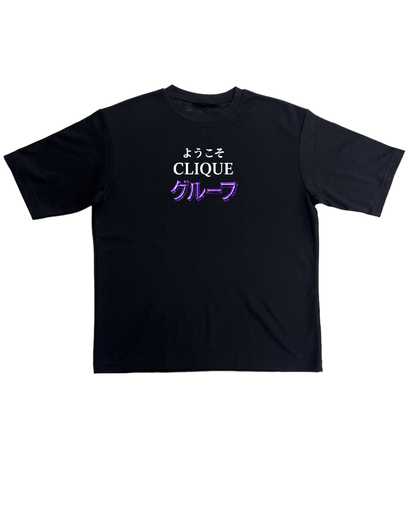 WELCOME TEE BLACK