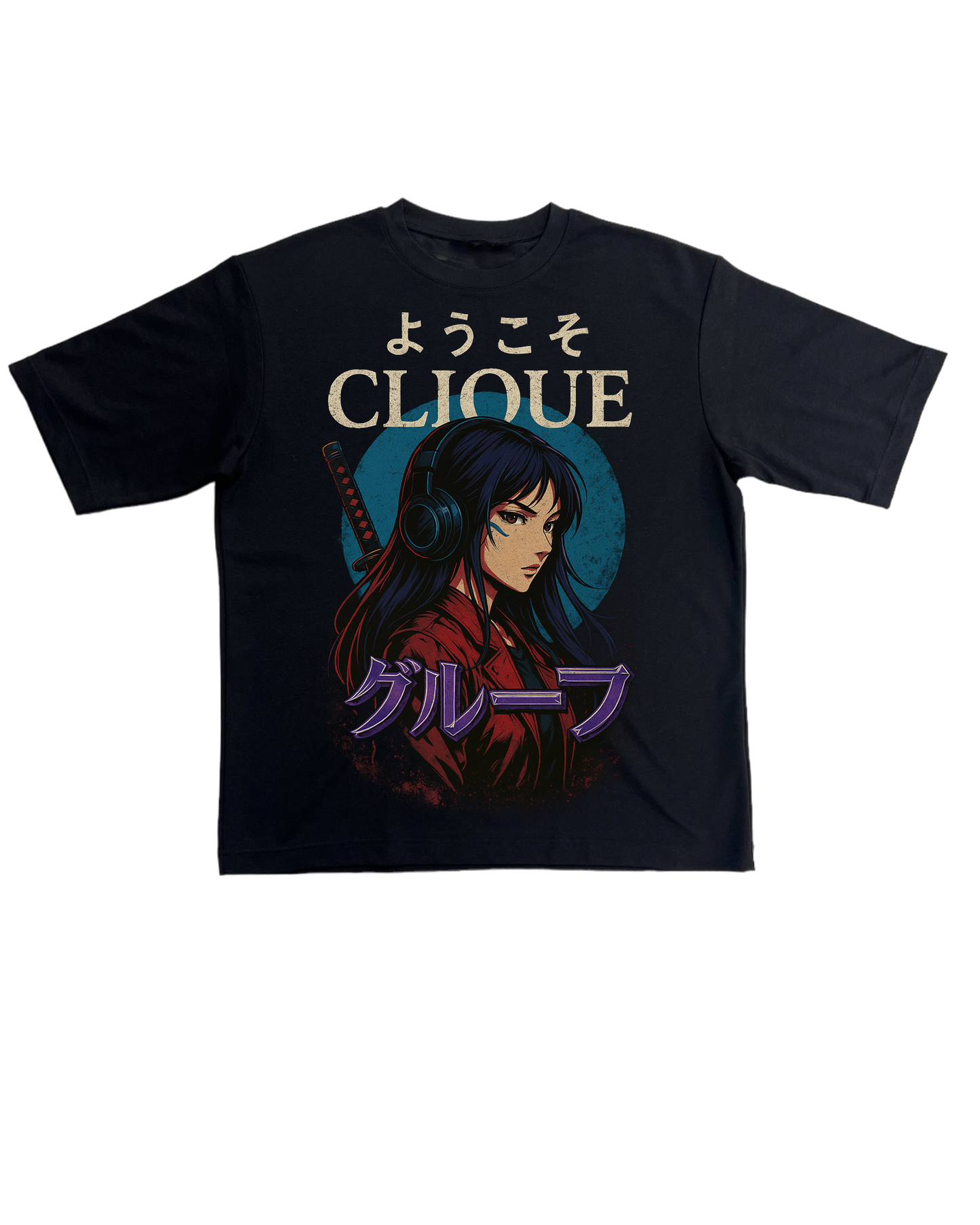 404 GHOST TEE BLACK