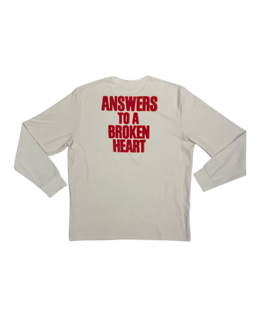 Answers To A Broken Heart Waffle Knit Longsleeve