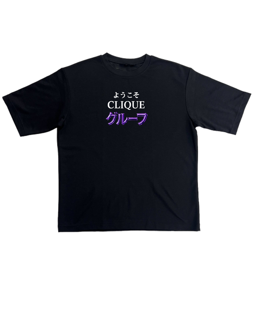 WELCOME TEE BLACK